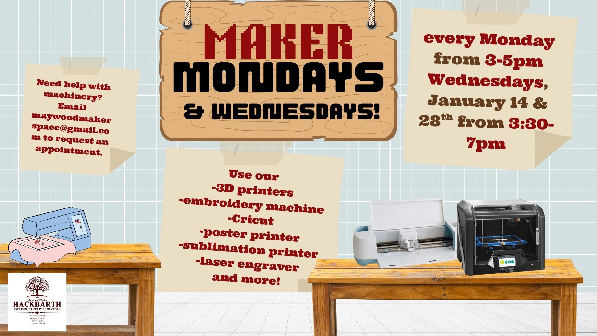 Maker Monday (and Wednesday!)