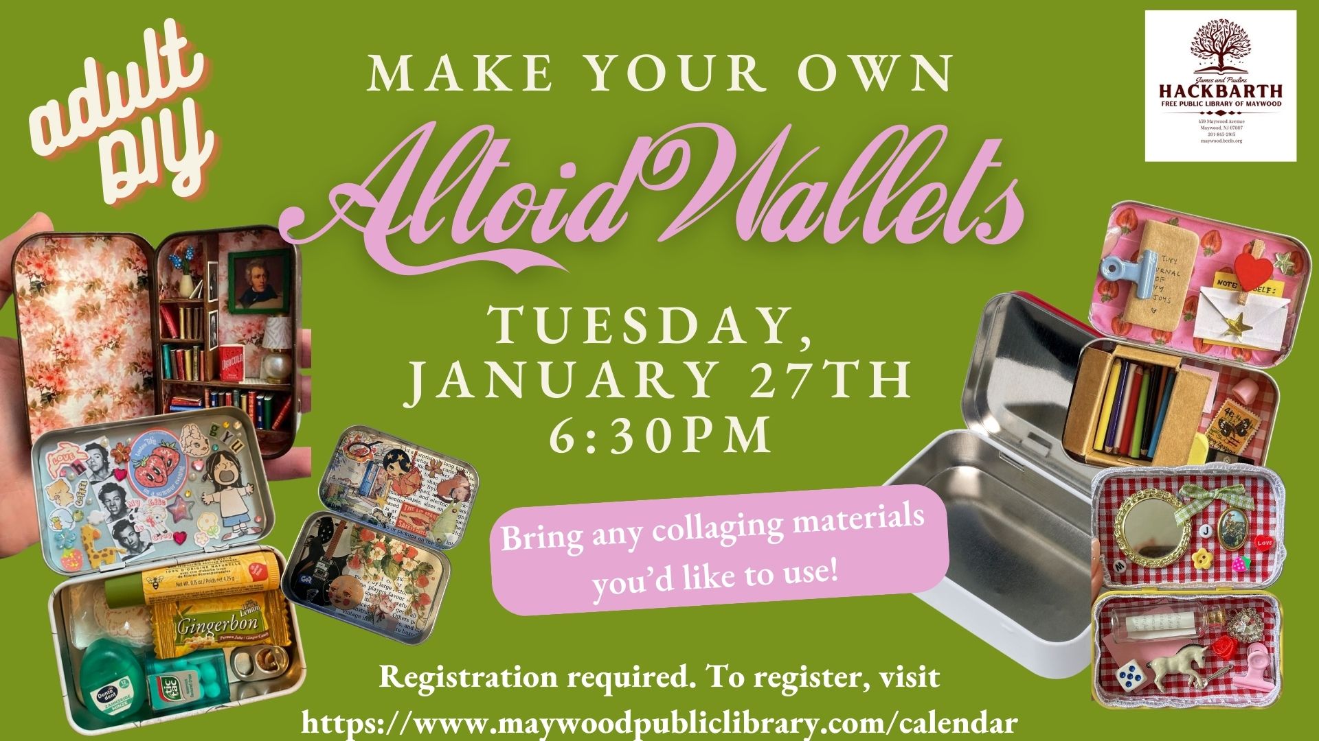 Adult DIY - Altoid Wallets