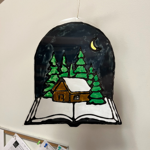 Teen Let's Make: Faux Stained Glass Windows