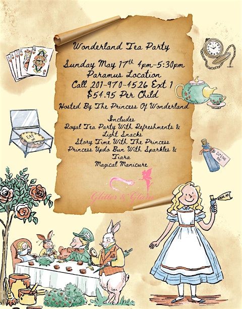 Wonderland Tea Party! Paramus Location