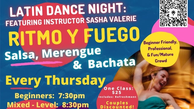 🌟💃🏿🌟 CLUB-STYLE Salsa, Bachata & Merengue BOOTCAMPS