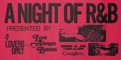 A  Night Of R&B at Consigliere