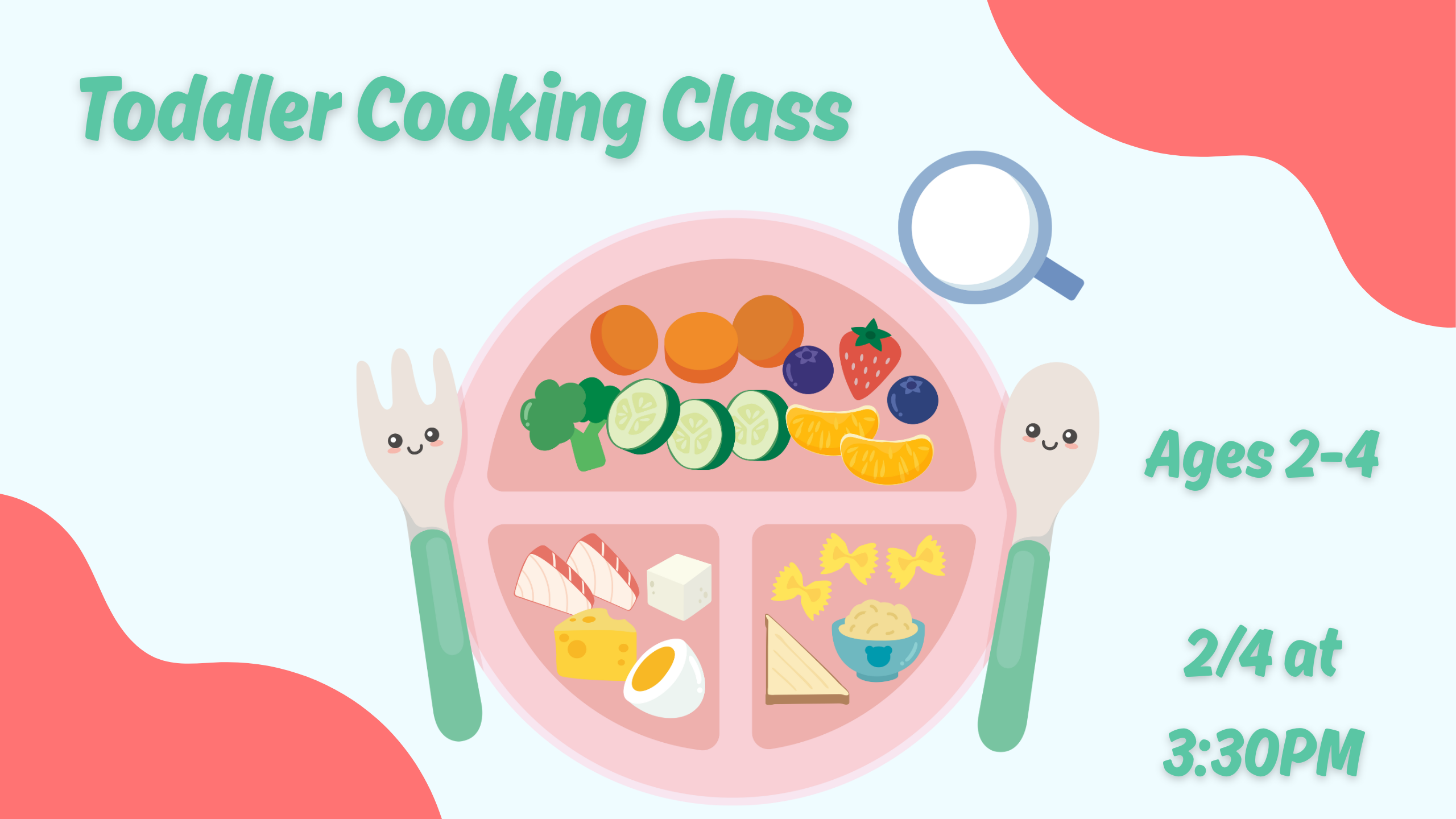 Toddler Cooking Class with Culinary Creatives