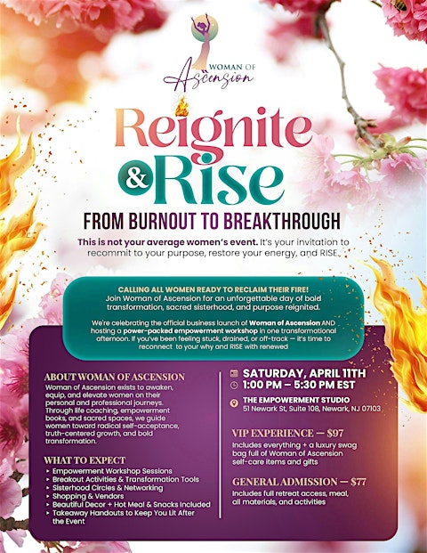 Reignite &  Rise: From Burnout To Breakthrough