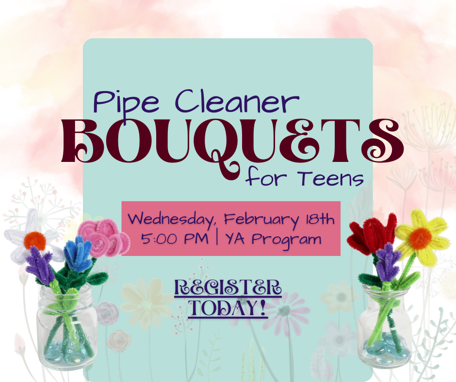 Pipe Cleaner Bouquets for Teens