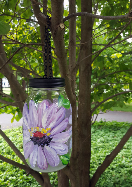 Mason Jar Painting Class for Adults-Hillsdale Cardholders prioritized at registration