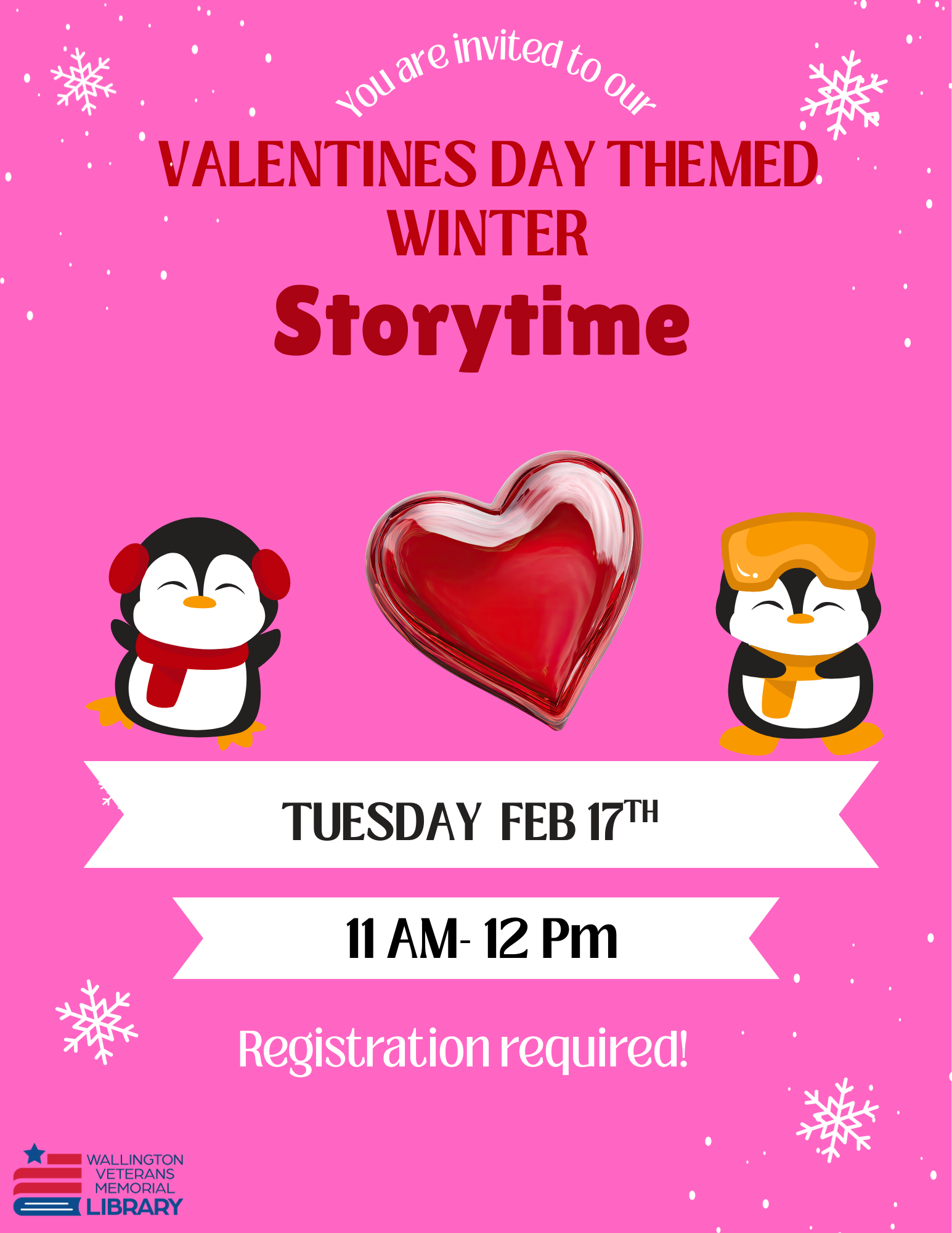VALENTINES DAY THEMED WINTER STORYTIME