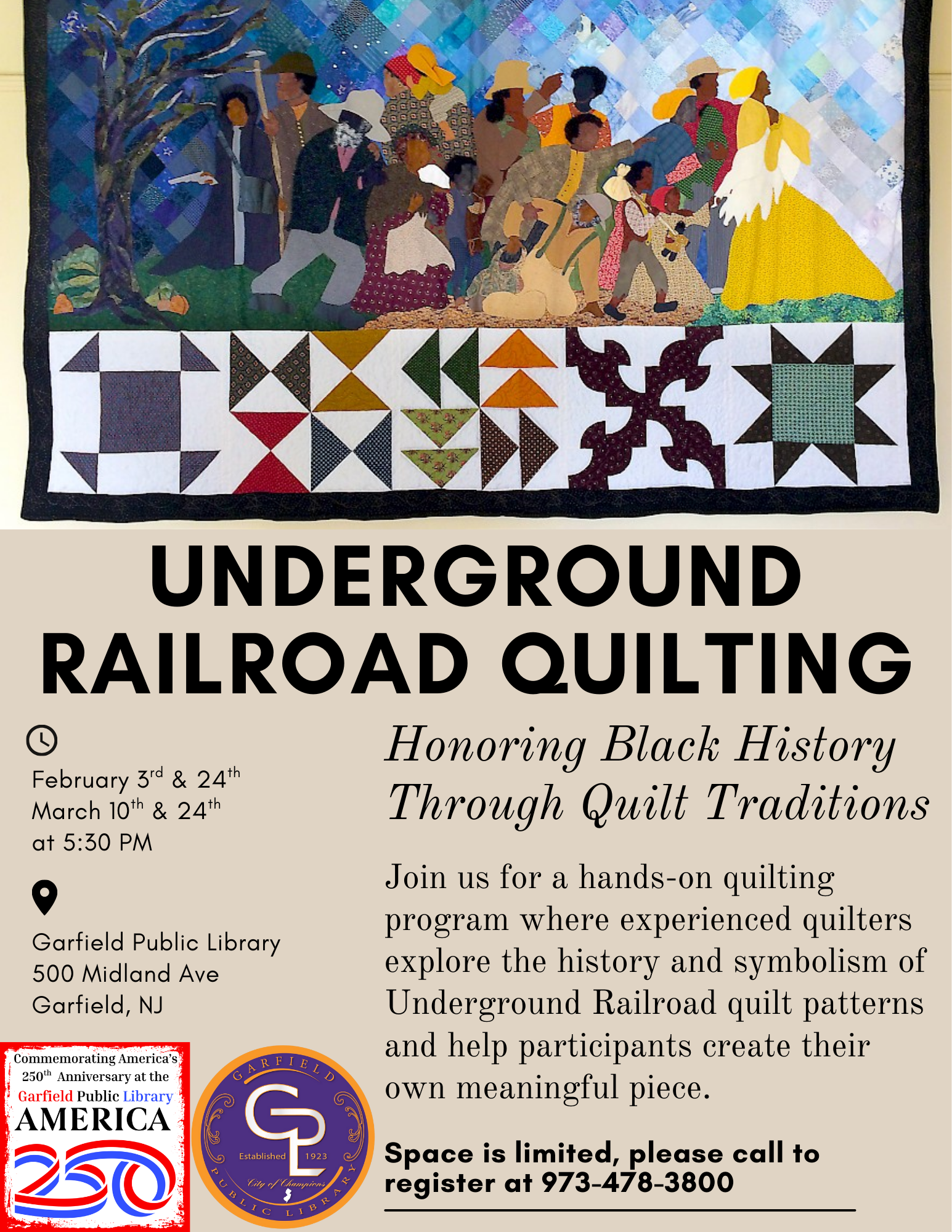 Underground Railroad Quilting