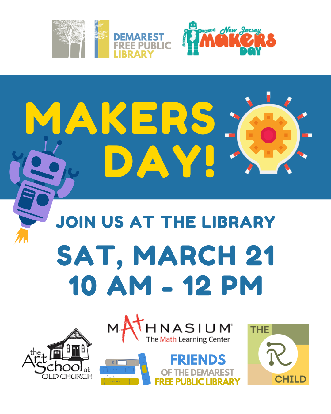Makers Day at the Demarest Library 2026