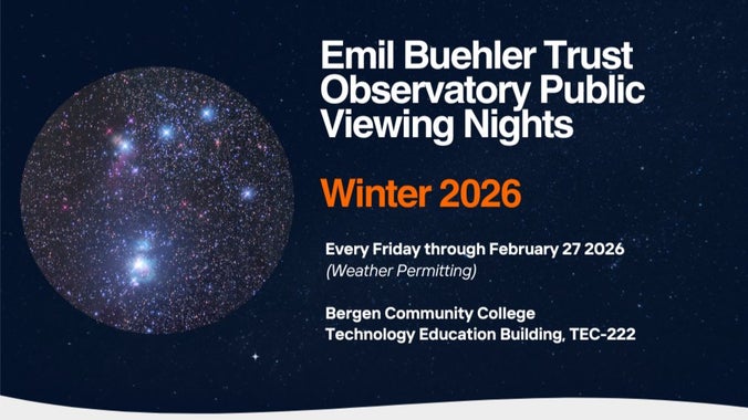 Public Viewing Nights - Winter 2026