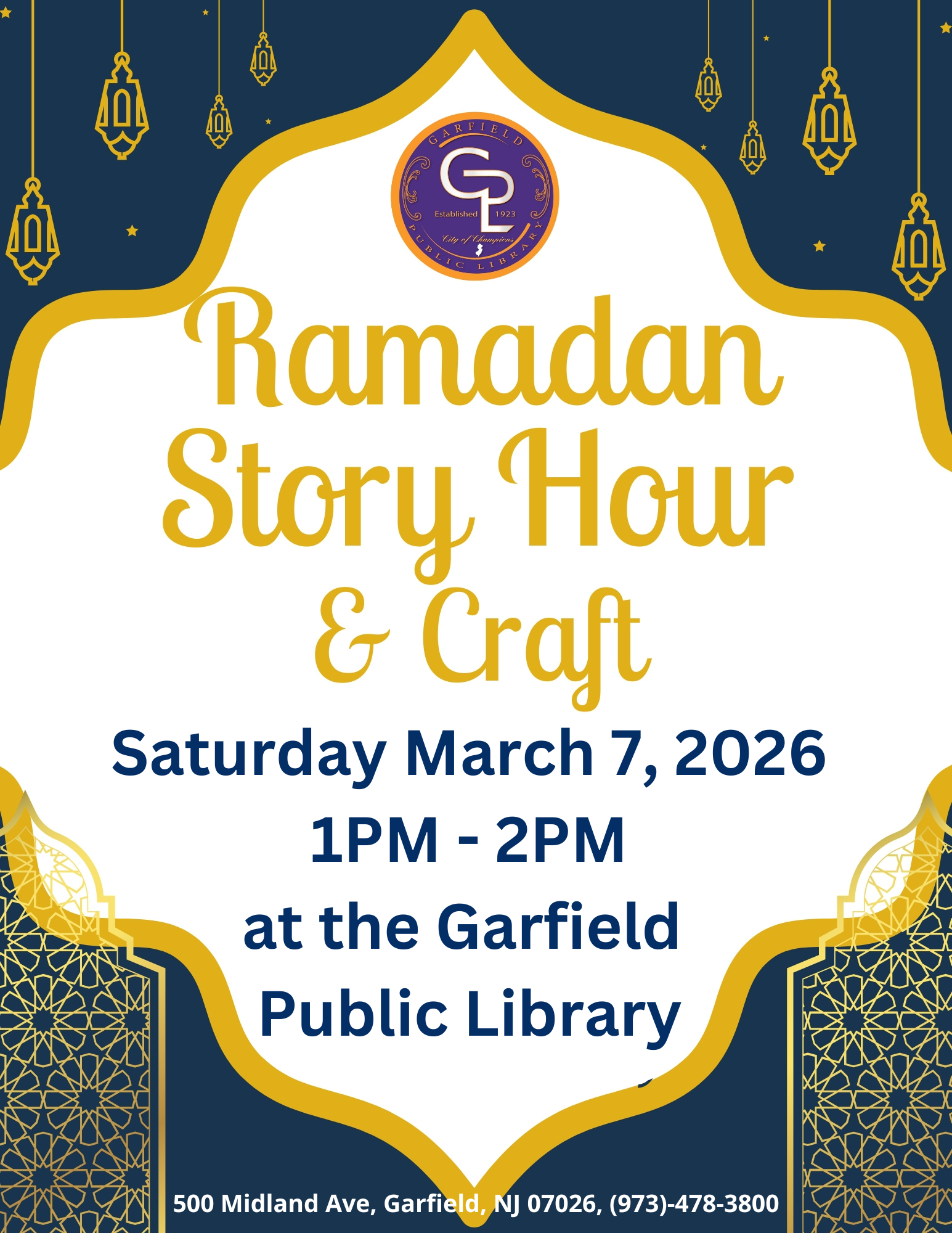 Ramadan Story Hour & Craft