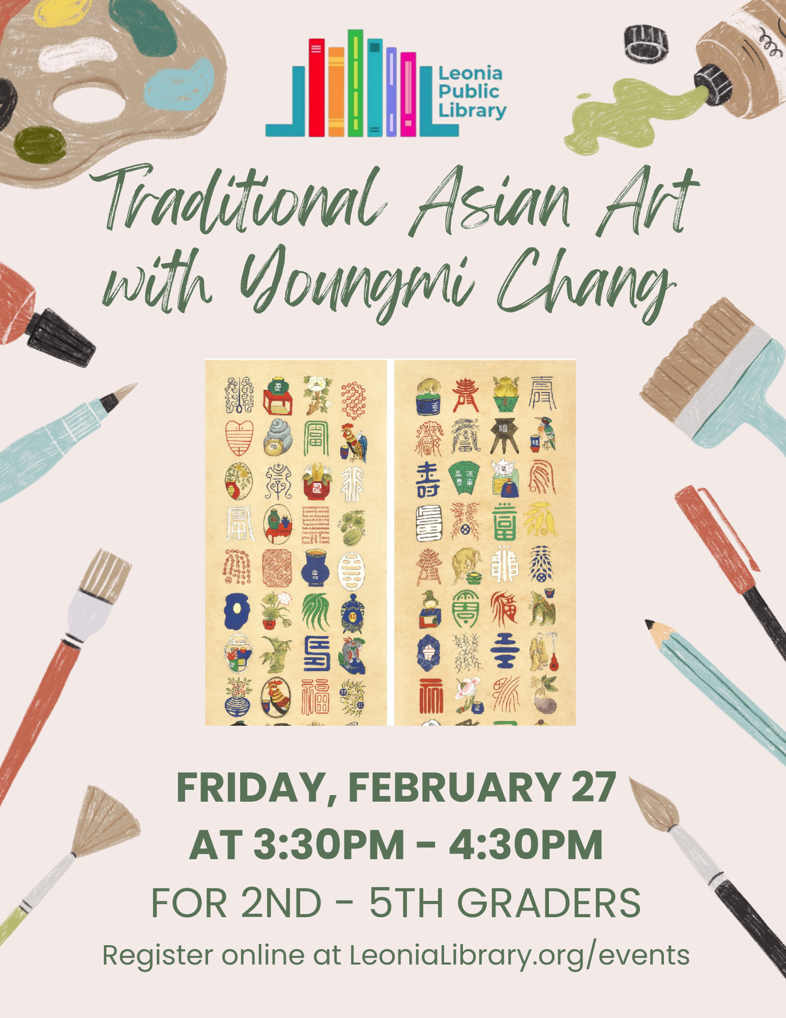 Kids Traditional Asian Art with Youngmi Chang