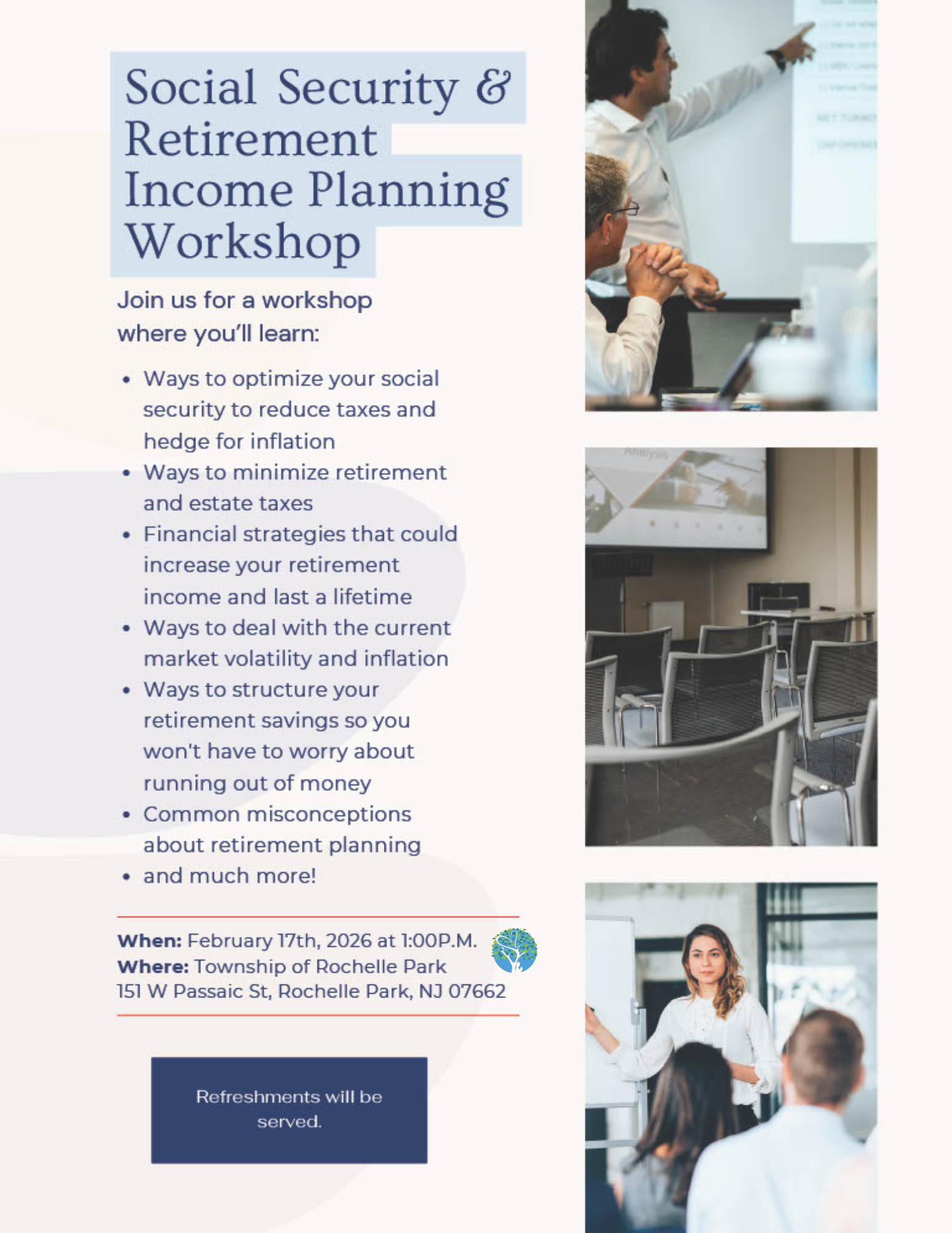 Social Security and Retirement Income Seminar