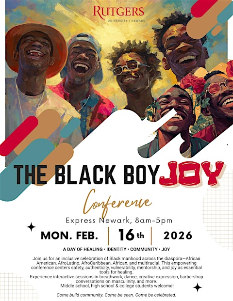 Rutgers University-Newark's Black Boy Joy Conference