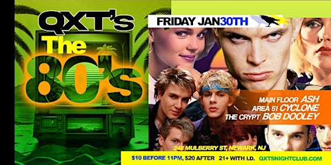 FLASHBACK FRIDAYS - THE 80's!