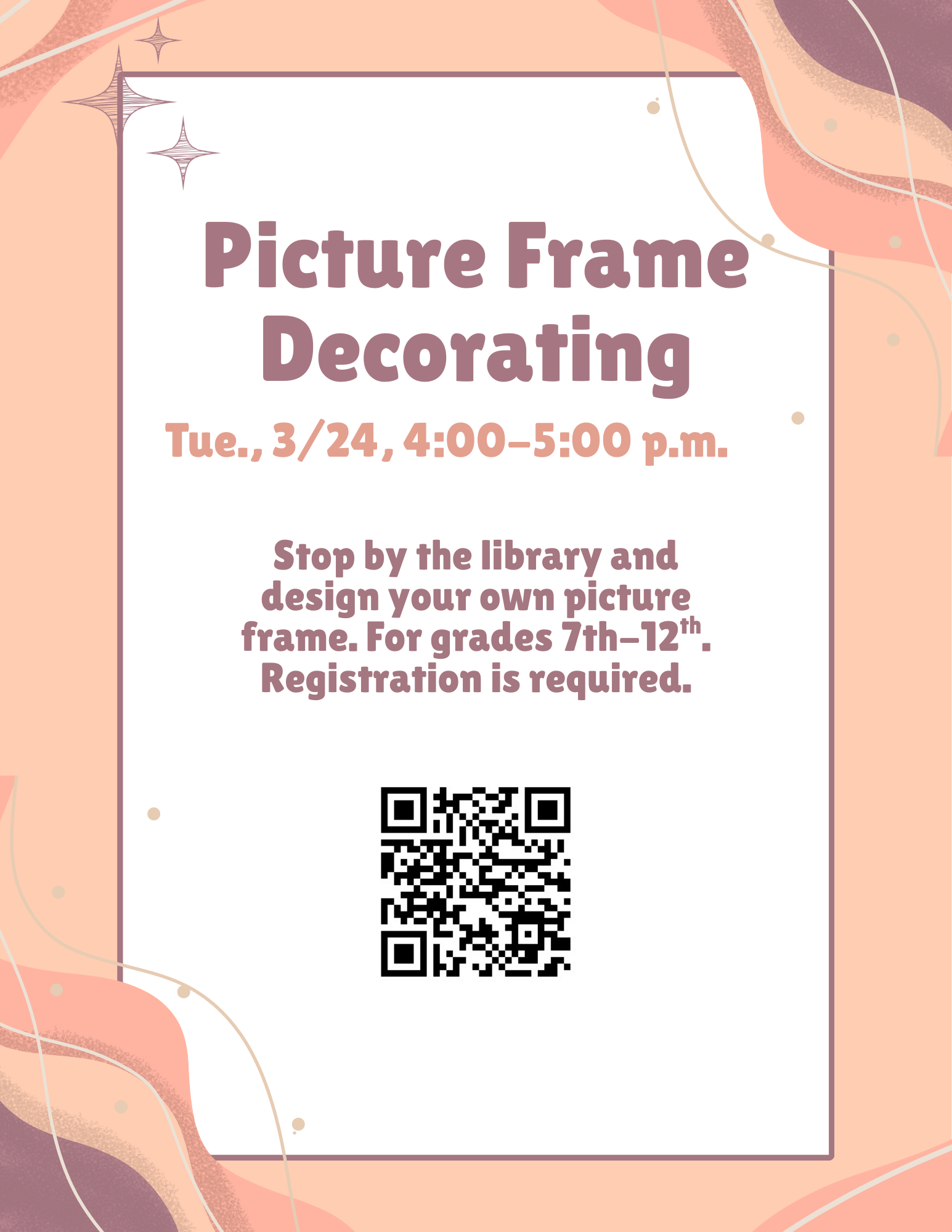 Teen Tuesdays: Picture Frame Decorating