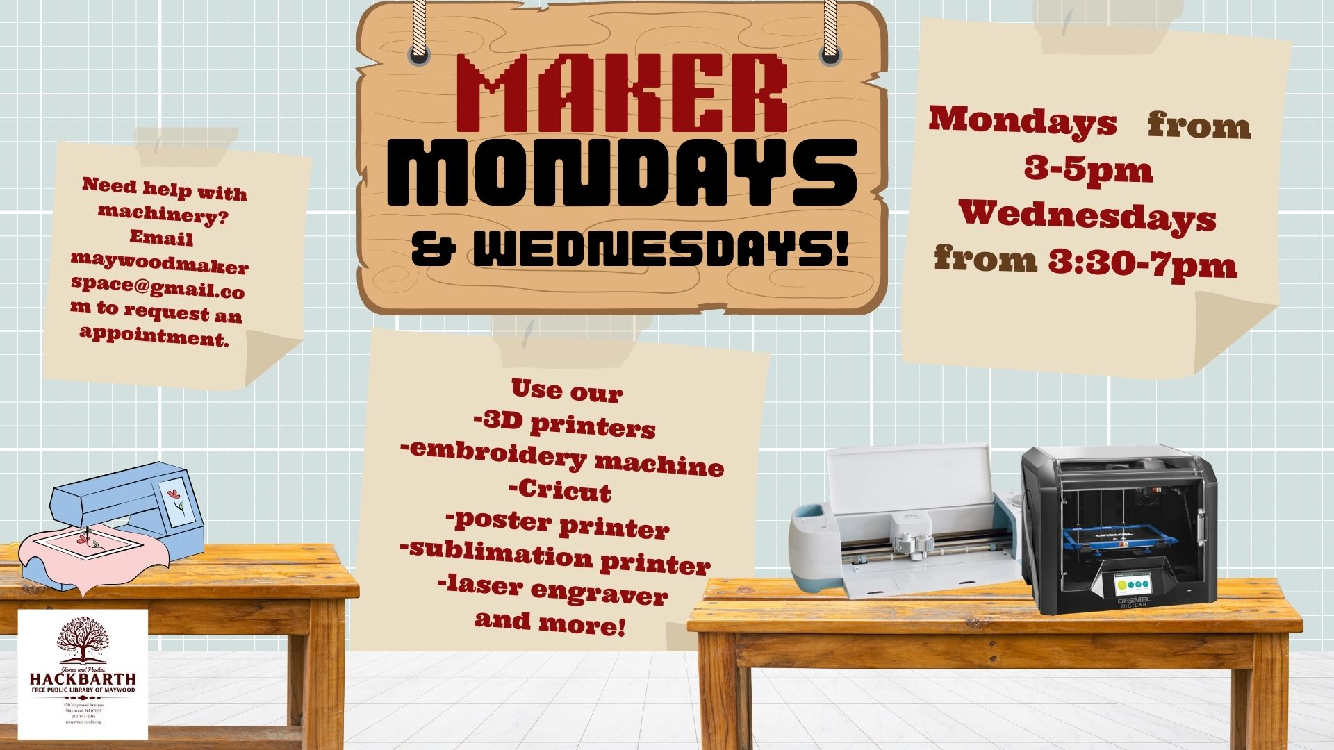 Maker Monday (and Wednesday!)