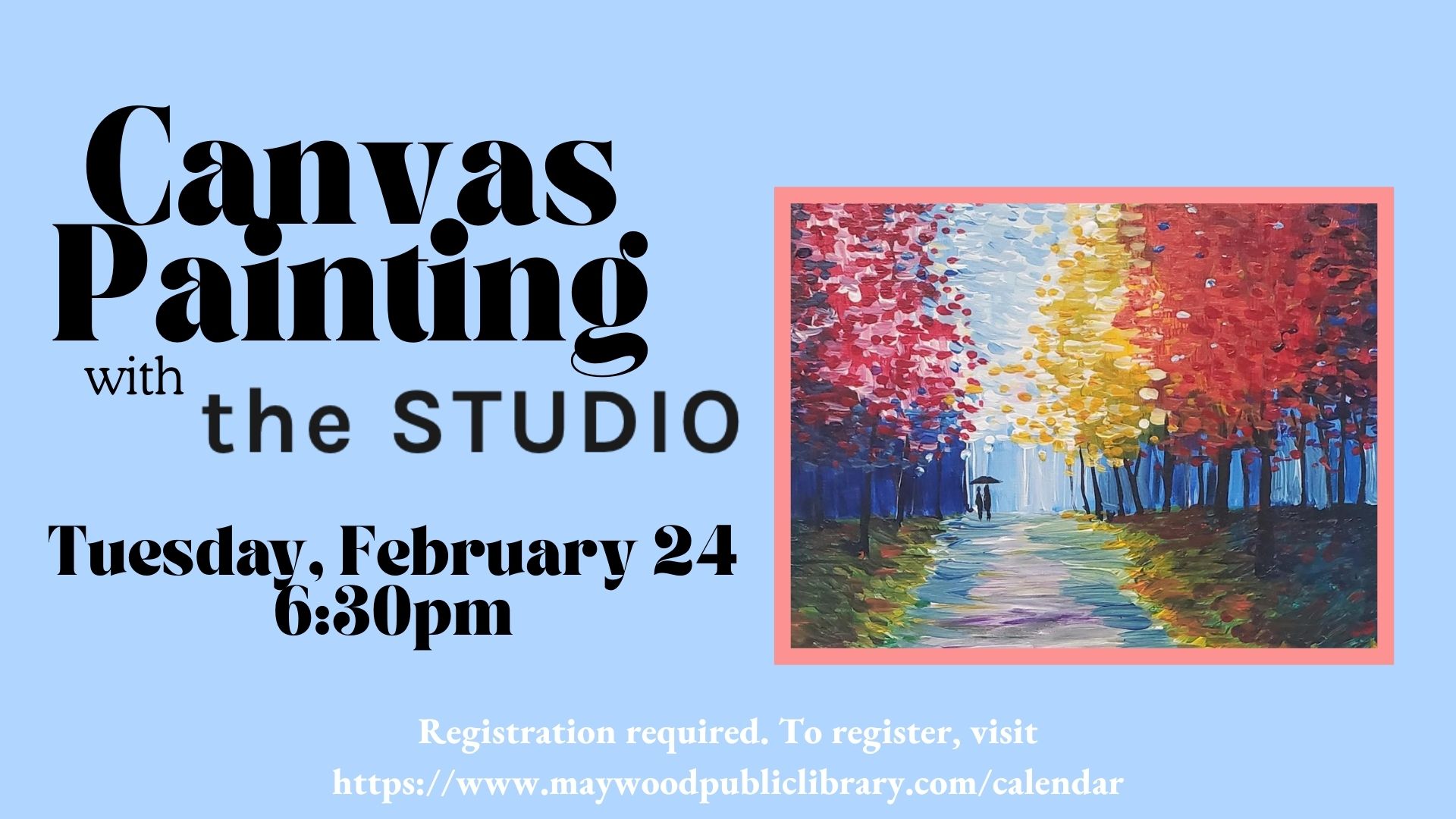 Adult DIY - Canvas Painting with The Studio