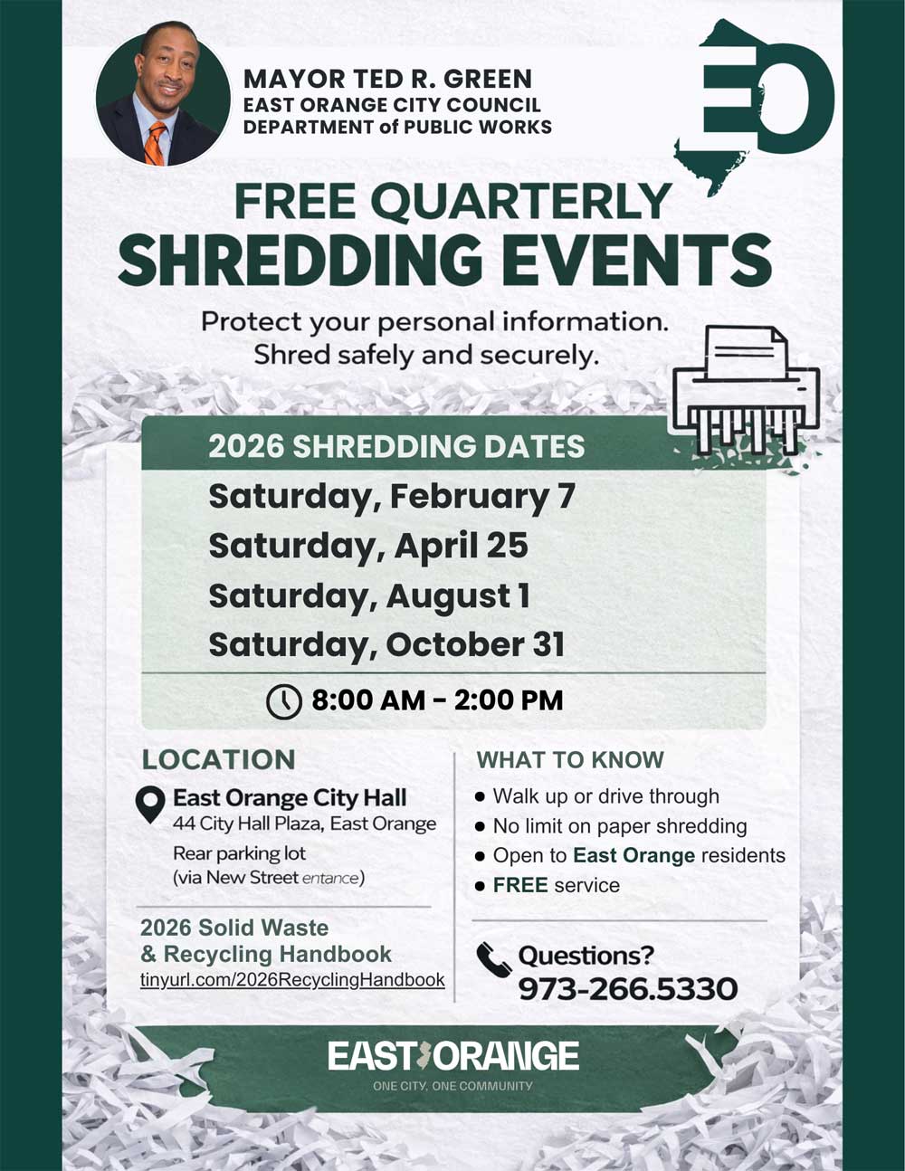 EO Shredding Day Event