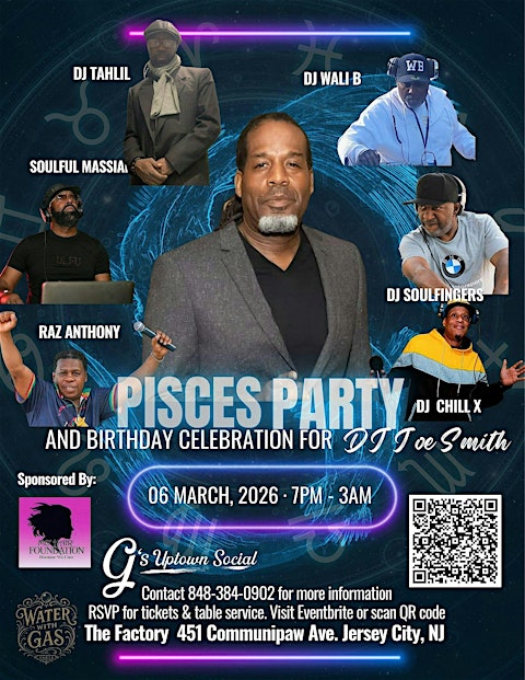 JOE SMITH'S BIRTHDAY BASH & PISCES CELEBRATION