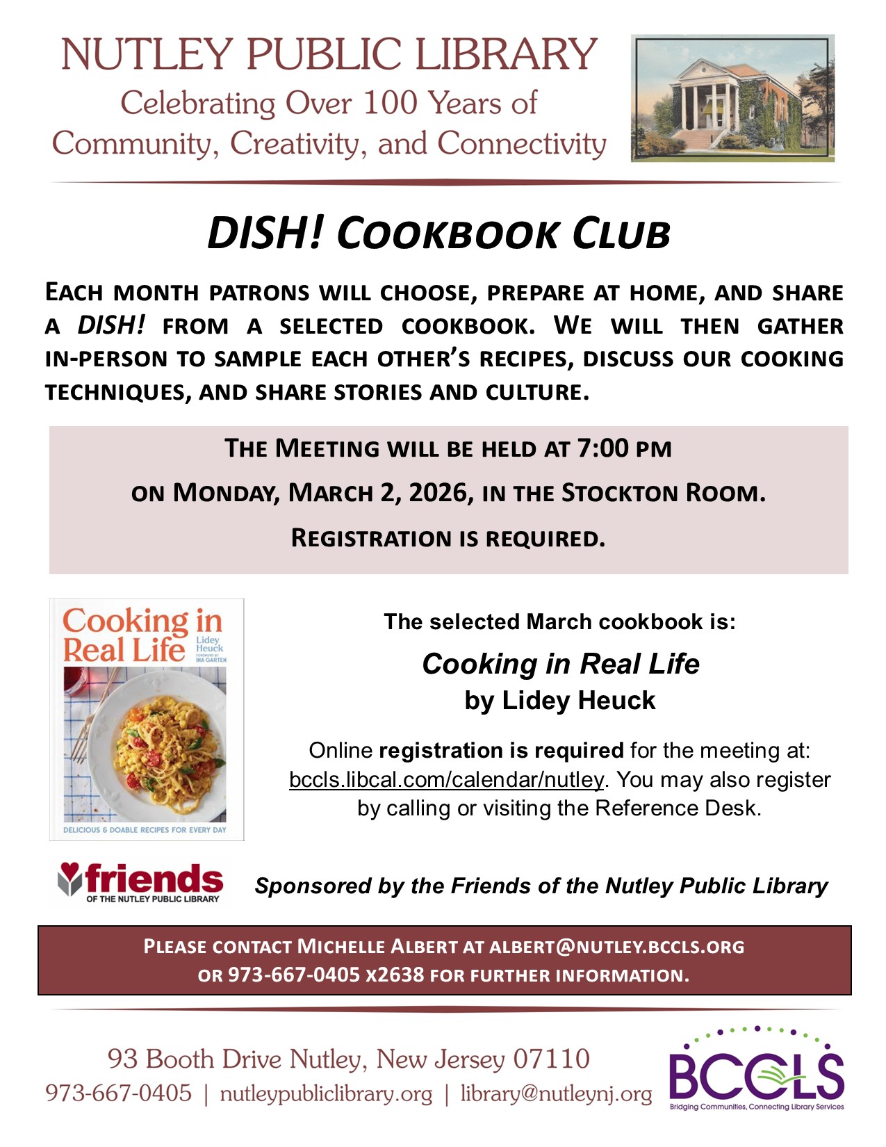 DISH! Cookbook Club