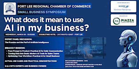 Small Business Symposium: What Does It Mean to Use AI in My Business?