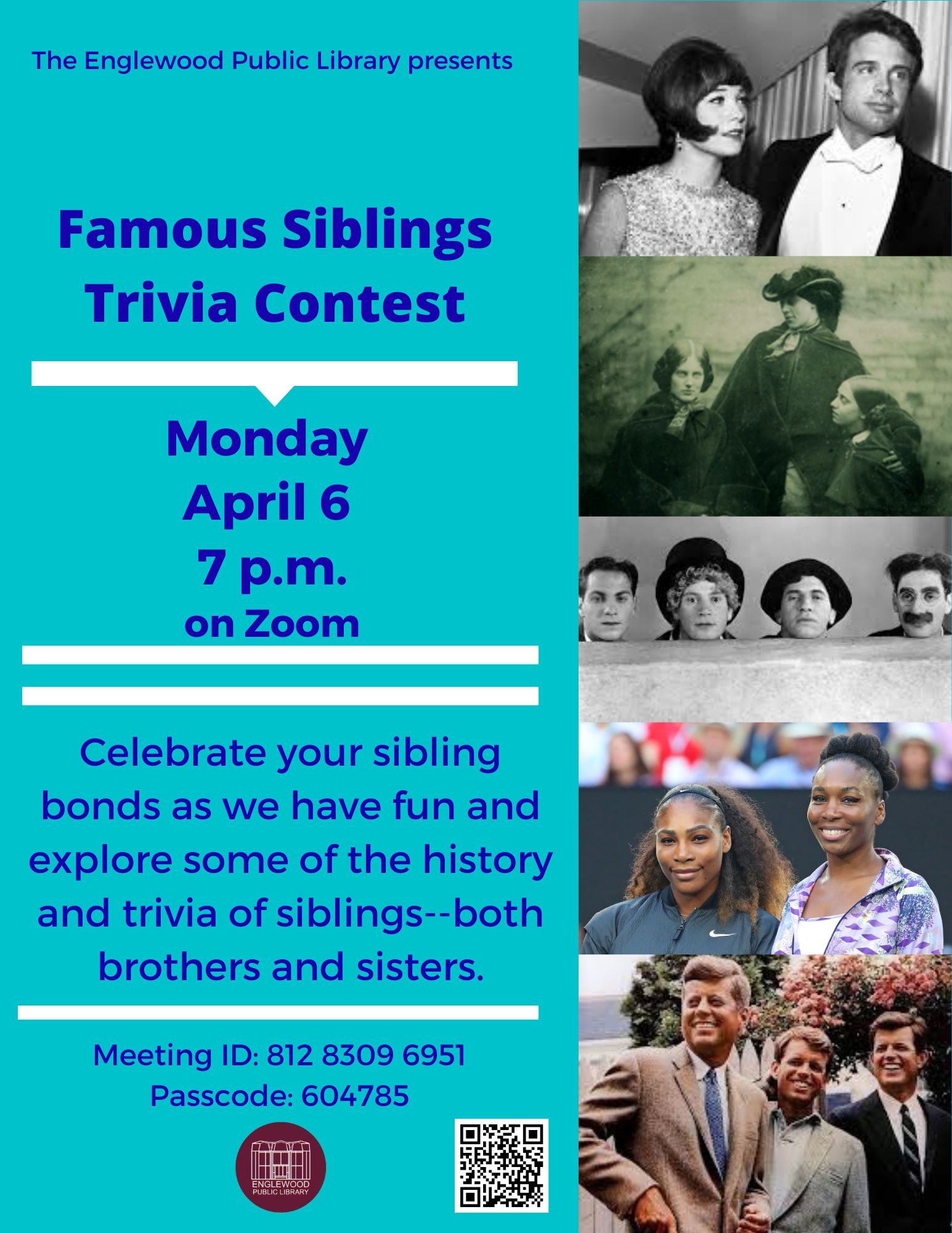 Famous Siblings Trivia Contest