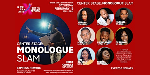 Center Stage: Monologue Slam