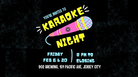 FREE Karaoke Night at 902 Brewing in Jersey City