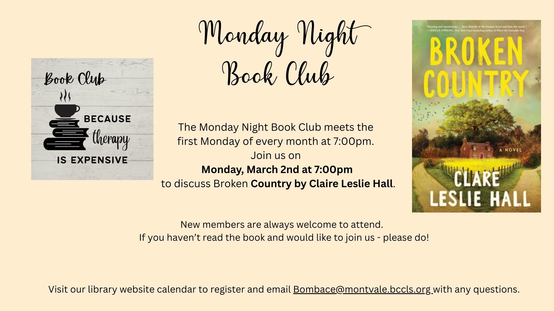 Monday Night Book Club
