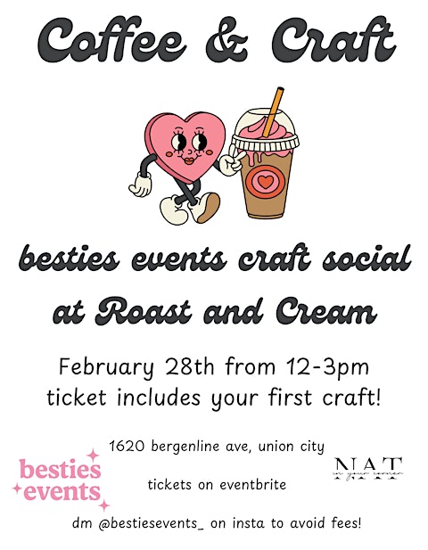 Coffee & Craft Social! ✨