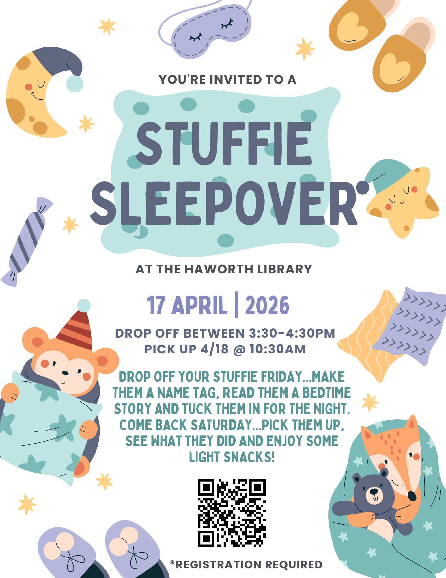Stuffie Sleepover Pickup