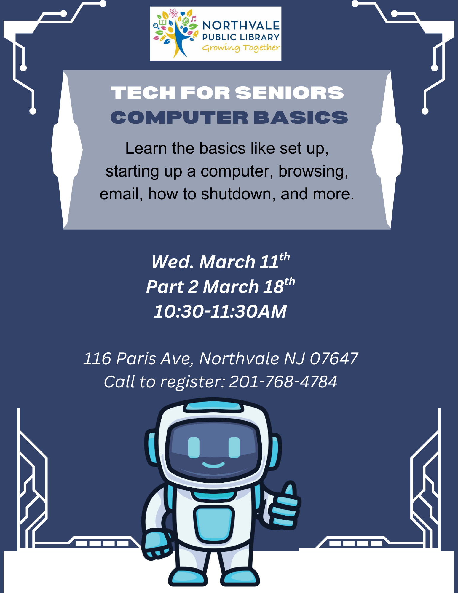 Tech for Seniors: Computer Basics