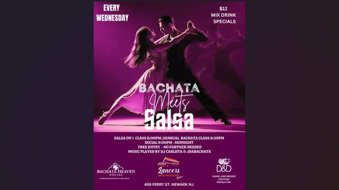Bachata Meets Salsa (FREE CLASS AND ENTRANCE)
