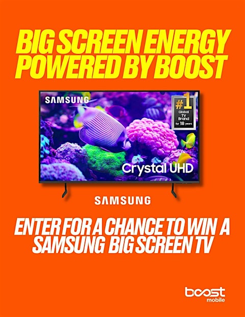 Boost mobile free raffle event