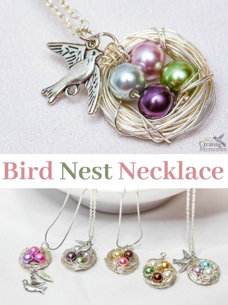 Crafting with Maria - Bird's Nest Pendant