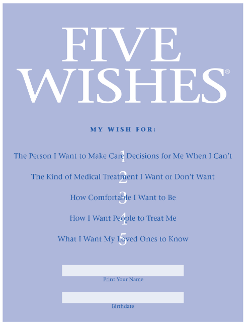 Five Wishes with Anthony Grigal @ Main Library