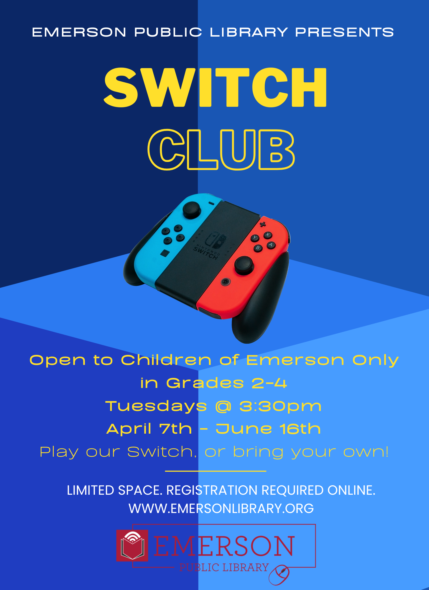 Switch Club, Grades 2-4