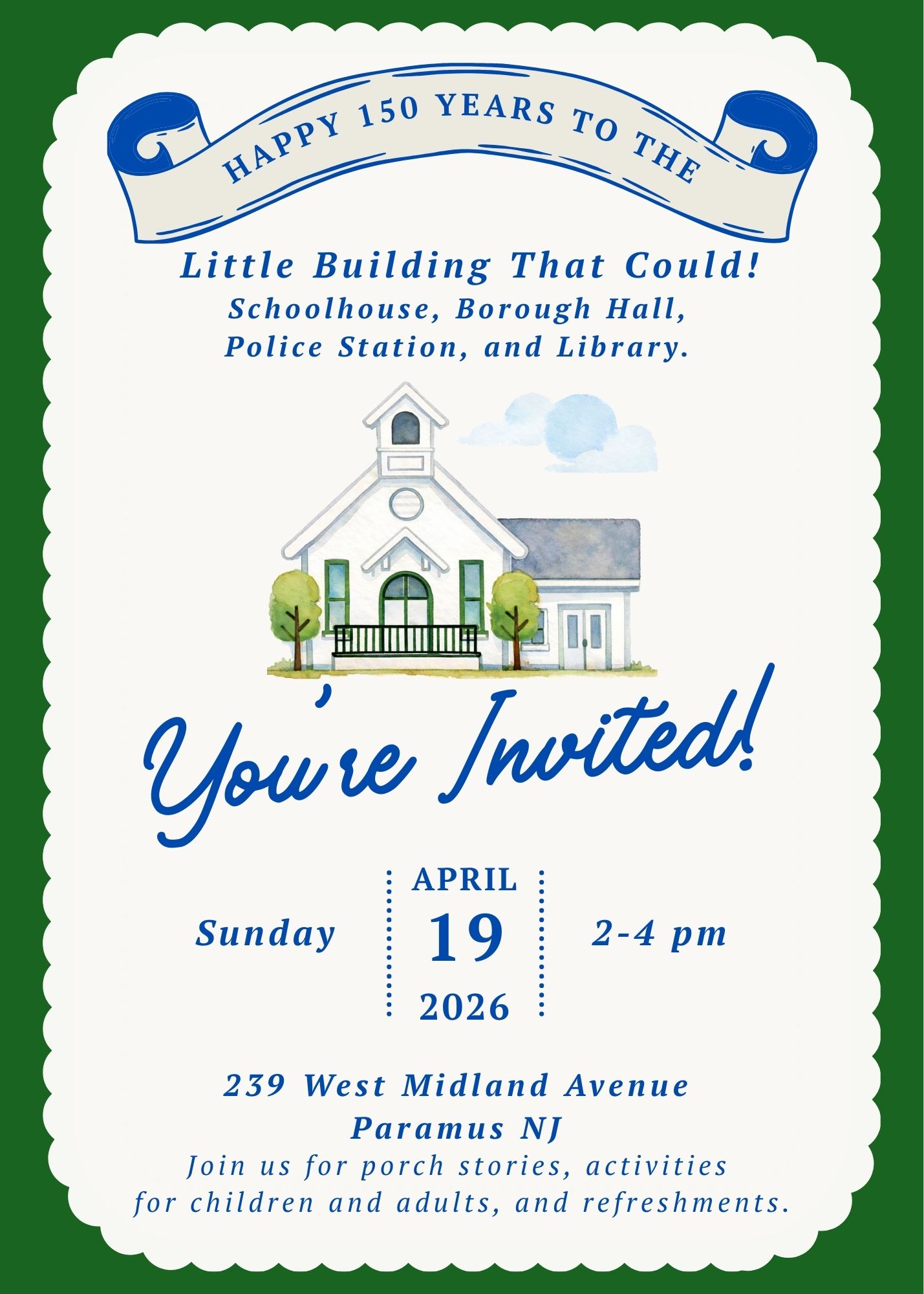 Reid Branch 150 Birthday Party