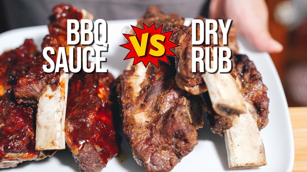 BBQ Sauces vs. BBQ Rub 