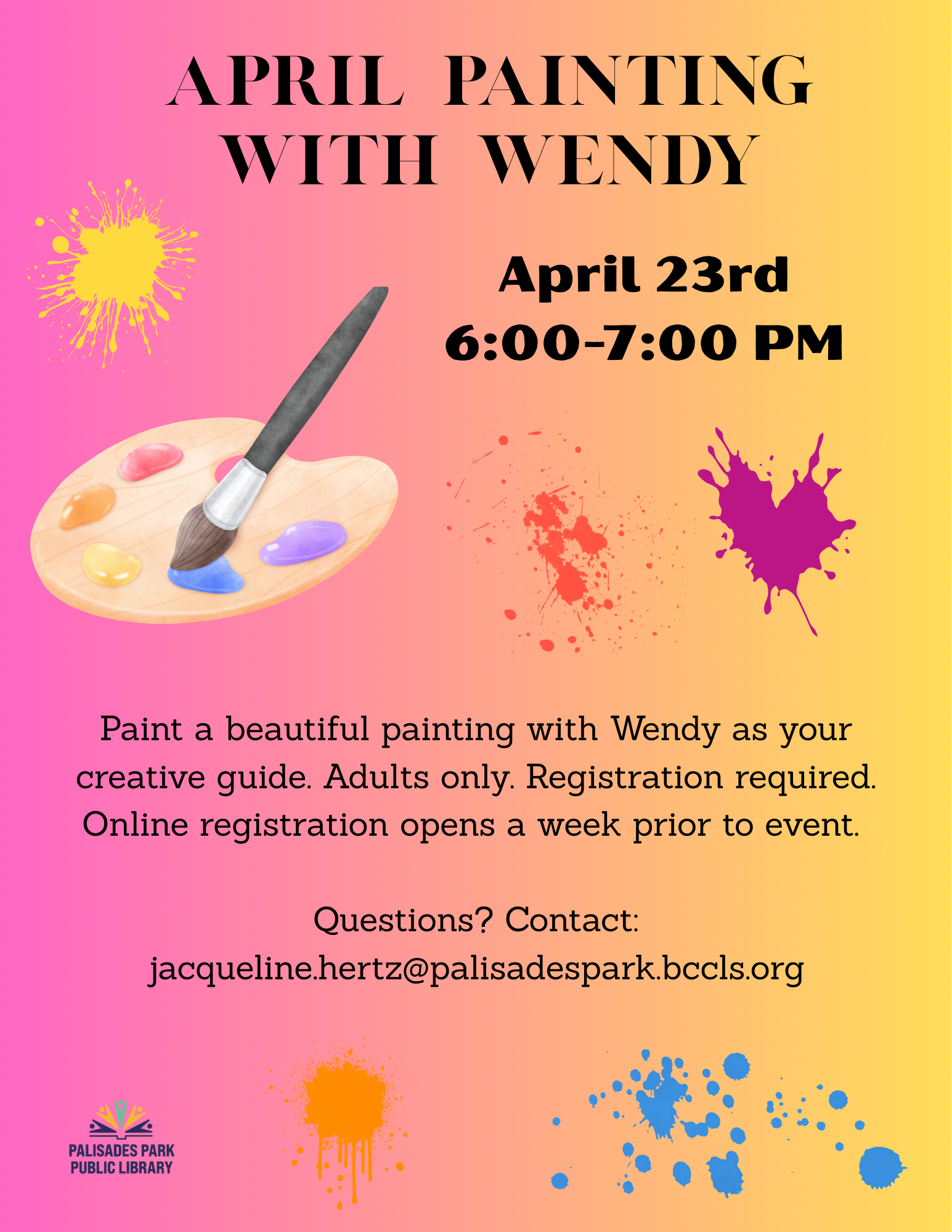 April Painting with Wendy