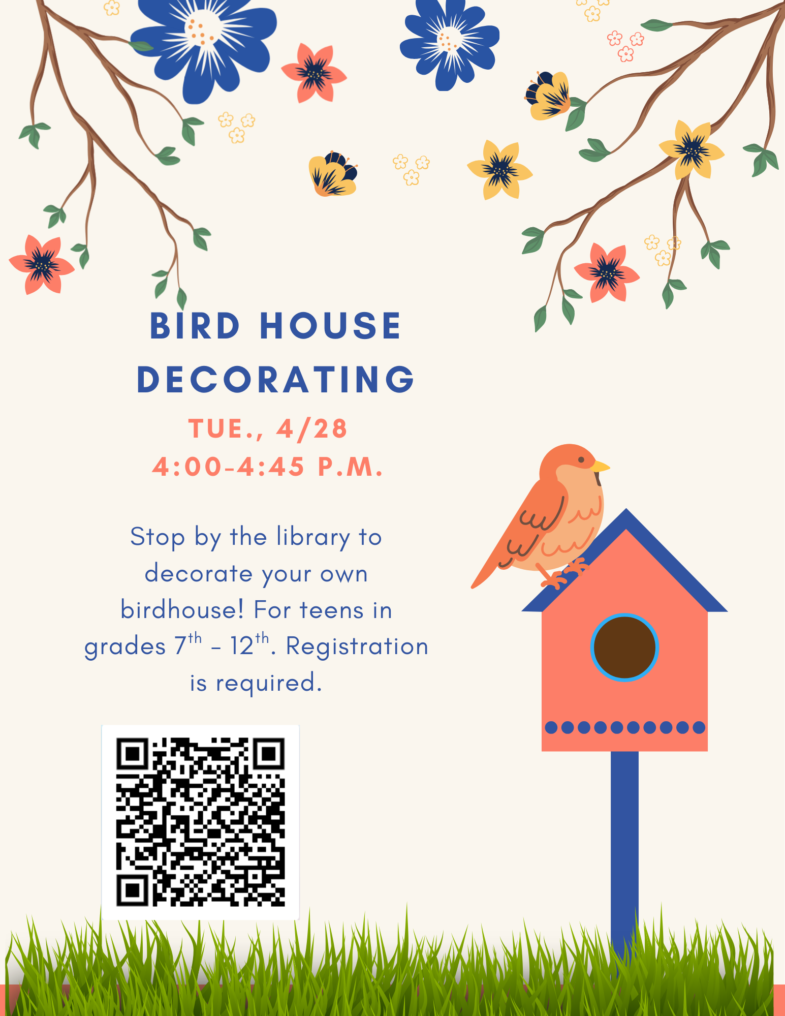 Bird House Decorating