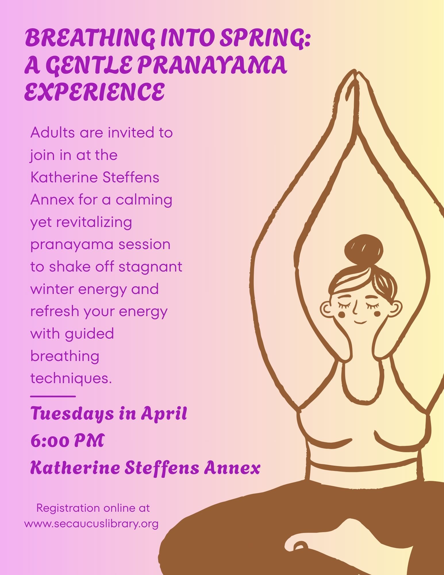 Breathing into Spring: A Gentle Pranayama Experience