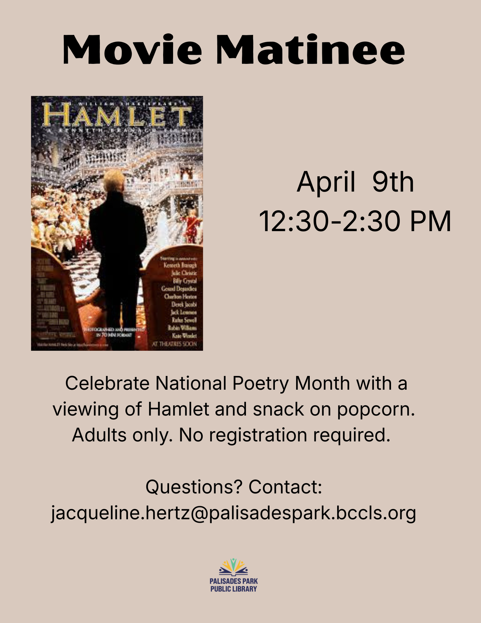 Movie Matinee: Hamlet