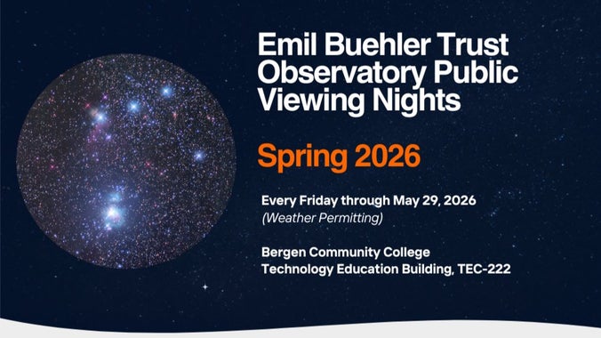 Public Viewing Night - Spring 2026