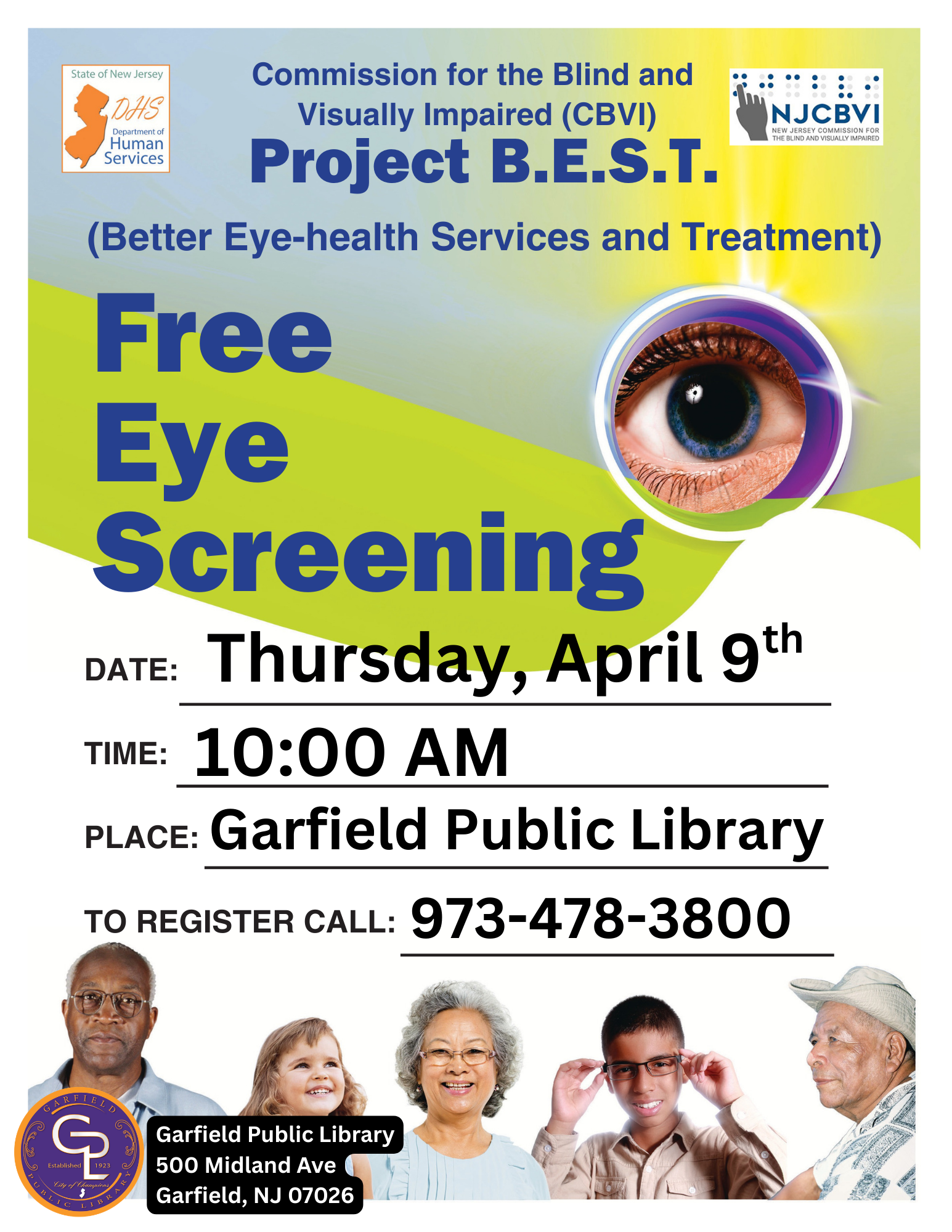 Free Vision Screenings with Project BEST