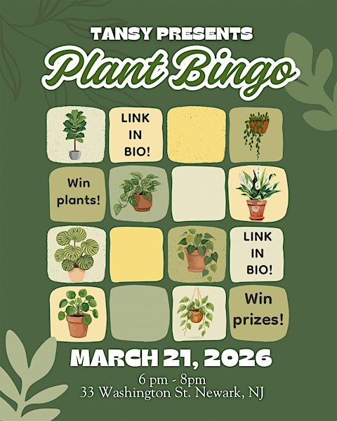 Plant Bingo!