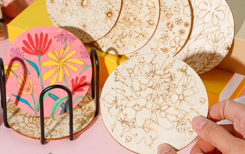 Wooden Coasters: Grades 6-8