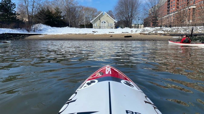 Advanced morning paddle