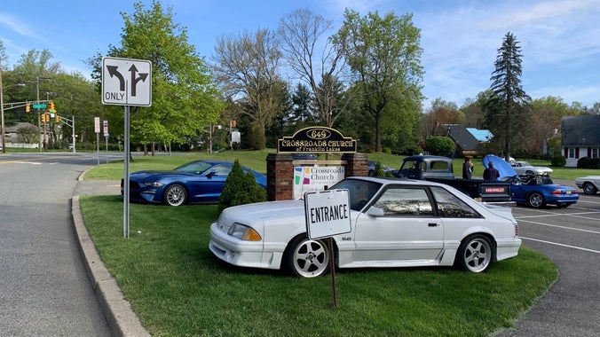 CARS AT THE CROSSROADS / CROSSROADS CHURCH / Franklin Lakes